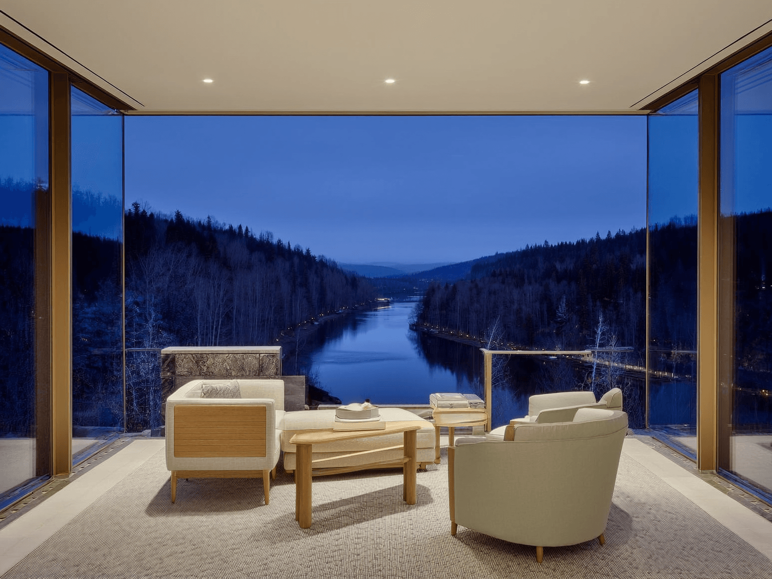 The Aurora Suite interior